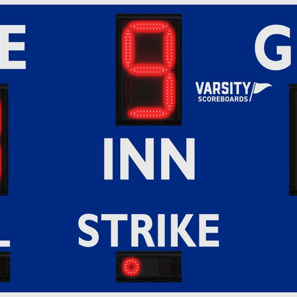 Varsity Scoreboards 3314 Baseball/Softball Scoreboard 3314-22 - Play and Sync
