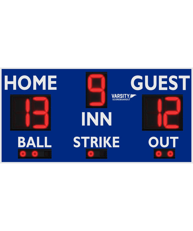 Varsity Scoreboards 3314 Baseball/Softball Scoreboard 3314-22 - Play and Sync