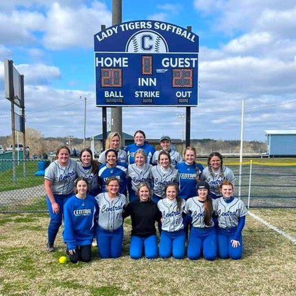 Varsity Scoreboards 3314 Baseball/Softball Scoreboard 3314-22 - Play and Sync