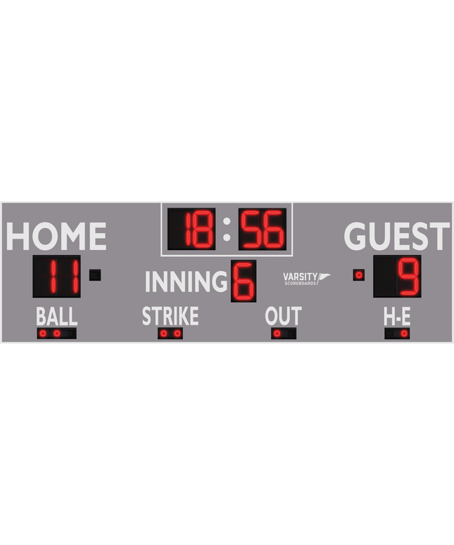 Varsity Scoreboards 3315 Baseball/Softball Scoreboard 3315-22 - Play and Sync