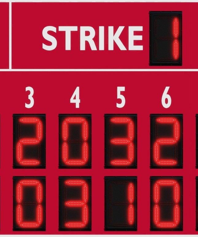 Varsity Scoreboards 3316 Baseball/Softball Scoreboard 3316-22 - Play and Sync