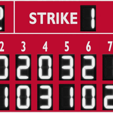 Varsity Scoreboards 3316 Baseball/Softball Scoreboard 3316-22 - Play and Sync