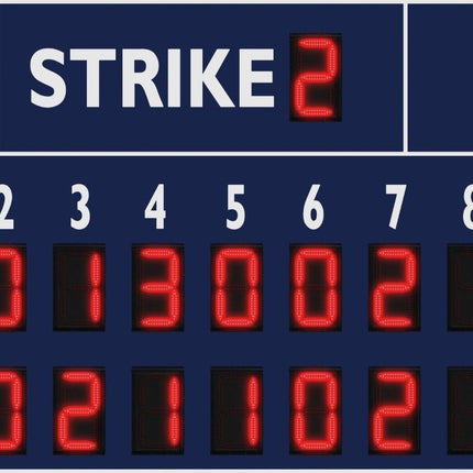 Varsity Scoreboards 3320 Baseball/Softball Scoreboard 3320-22 - Play and Sync