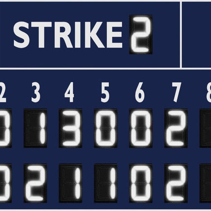 Varsity Scoreboards 3320 Baseball/Softball Scoreboard 3320-22 - Play and Sync