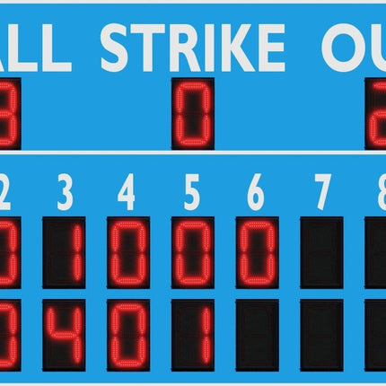 Varsity Scoreboards 3358 Baseball/Softball Scoreboard 3358-22 - Play and Sync