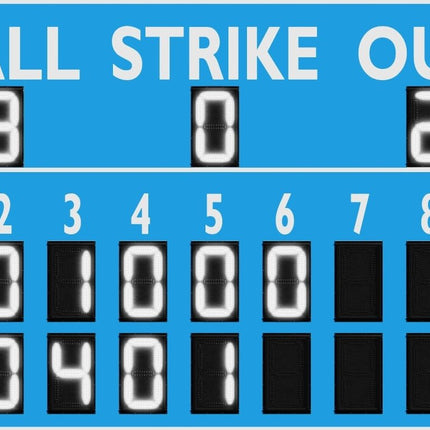 Varsity Scoreboards 3358 Baseball/Softball Scoreboard 3358-22 - Play and Sync