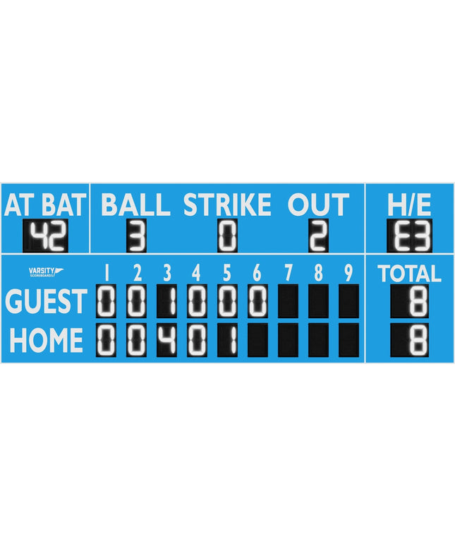 Varsity Scoreboards 3358 Baseball/Softball Scoreboard 3358-22 - Play and Sync