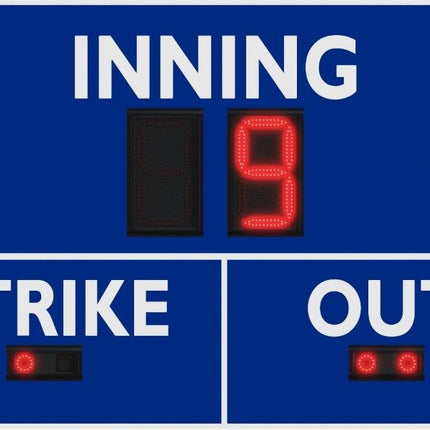 Varsity Scoreboards 3385 Baseball/Softball Scoreboard 3385-22 - Play and Sync