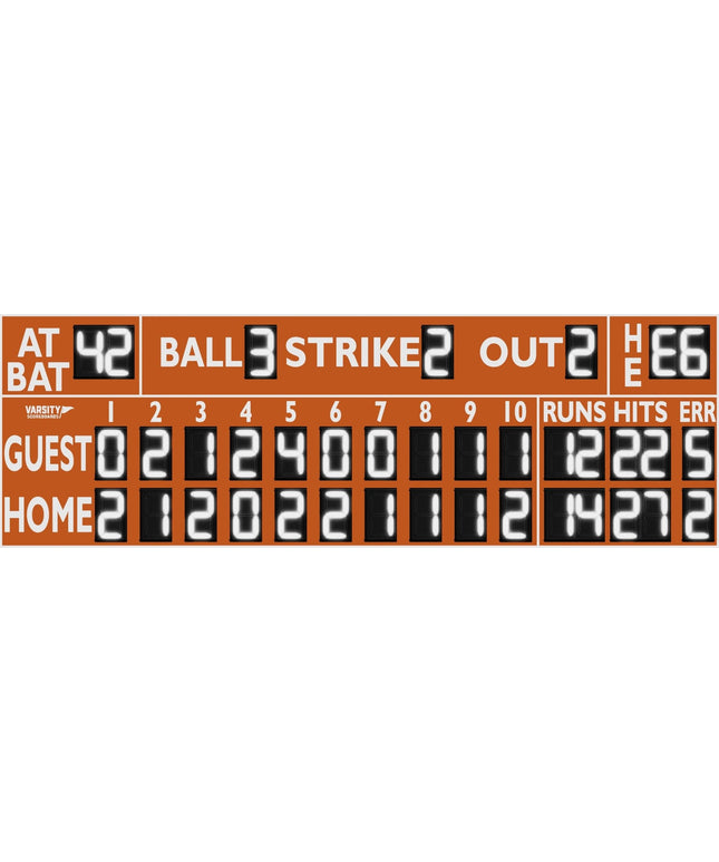 Varsity Scoreboards 3394 Baseball/Softball Scoreboard 3394-22 - Play and Sync