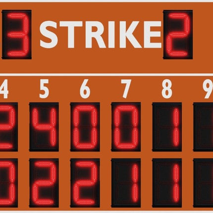 Varsity Scoreboards 3394 Baseball/Softball Scoreboard 3394-22 - Play and Sync