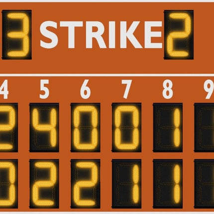 Varsity Scoreboards 3394 Baseball/Softball Scoreboard 3394-22 - Play and Sync
