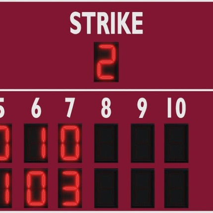 Varsity Scoreboards 3398 Baseball/Softball Scoreboard 3398-22 - Play and Sync