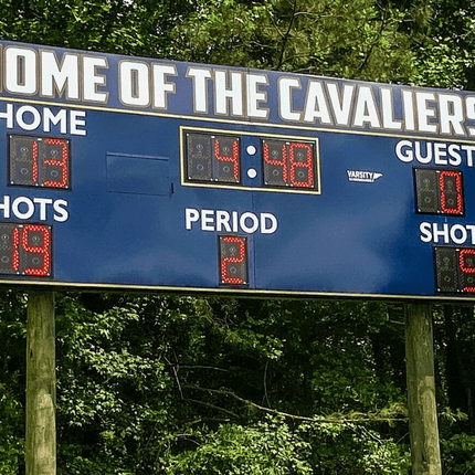 Varsity Scoreboards 3416 Soccer Scoreboard 3416-22 - Play and Sync