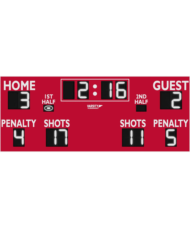 Varsity Scoreboards 3420 Soccer Scoreboard 3420-22 - Play and Sync