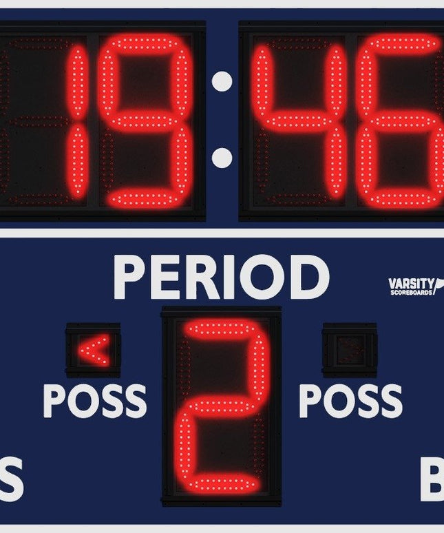 Varsity Scoreboards 3432 Basketball/Multisport Scoreboard - Outdoor 3432-22 - Play and Sync