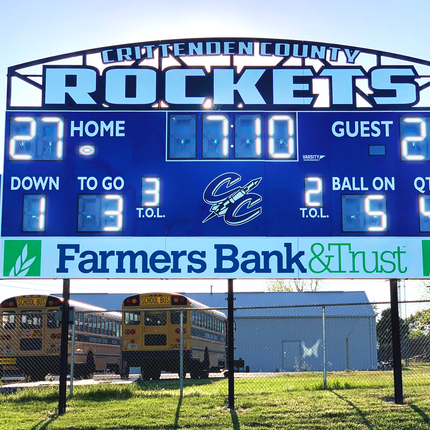 Varsity Scoreboards 7428 Football Scoreboard 7428-22 - Play and Sync