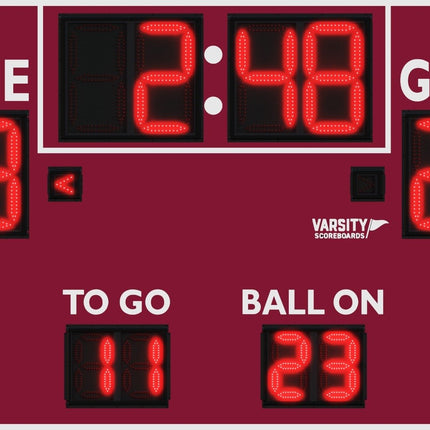 Varsity Scoreboards 7450 Football Scoreboard 7450-22 - Play and Sync