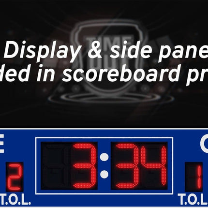 Varsity Scoreboards 7460 Football Scoreboard 7460-22 - Play and Sync