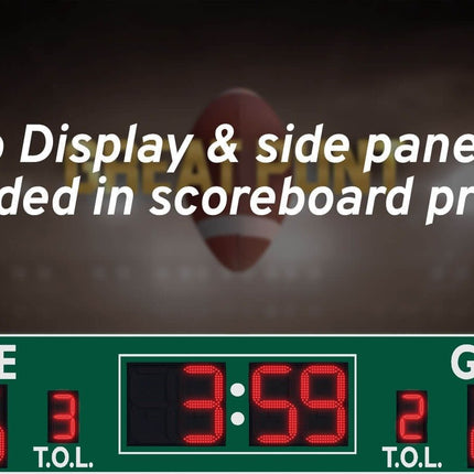 Varsity Scoreboards 7462 Football Scoreboard 7462-22 - Play and Sync