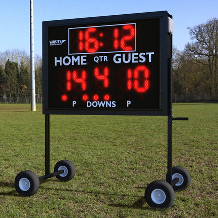 Varsity Scoreboards MS4 Outdoor Multisport Scoreboard MS4-22 - Play and Sync